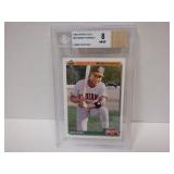 1992 UPPER DECK #63 MANNY RAMIREZ GAME USED