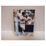1998TOPPS CHIPPER JONES #A2 SIGNED AUTO