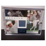 2001 SP AUTHENTIC PAYNE STEWART RELIC PREVIEW