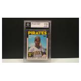 1986 TOPPS TRADED BARRY BONDS RC / BECKETT 7.5