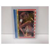 1987 FLEER STICKER #8/11 KAREEM ABDUL-JABBAR