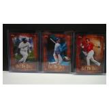 LOT OF 3 2025 TOPPS BAT ON BALL STARS