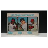 1973 TOPPS ROOKIE OOUTFIELDERS / DWIGHT EVANS #614