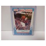 1989 FLEER STICKER #3 MICHAEL JORDAN