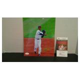 FRANCISCO LINDOR AUTO 8x10 W/ JSA CERT