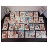 LOT OF 32 1969 TOPPS BASEBALL STAR CARDS