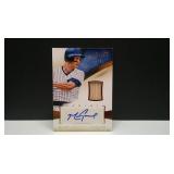 2014 IMMACULATE MARK GRACE AUTO BAT RELIC #/ 99