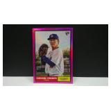 2024 TOPPS PINK FOIL YOSHI YAMAMOTO RC # 61