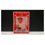1959 TOPPS HIGH NUMBER WILLIE MAYS # 563