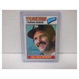 1977 TOPPS #170 THURMAN MUNSON