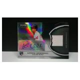 2011 BOWMAN STERLING LONNIE CHISENHALL AUTO RELIC