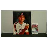 CHARLES NAGY AUTO 8x10 W/ JSA CERT