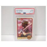 1983 DONRUSS #598 TONY GWYNN RC PSA 8