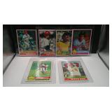 LOT OF 5 ASSORTED VINTAGE BASEBALL STARS