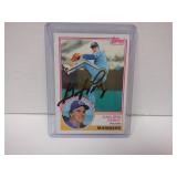 1983 TOPPS #463 GAYLORD PERRY SIGNED AUTO