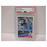 1985 TOPPS #536 KIRBY PUCKETT RC PSA 7