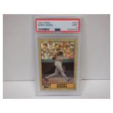 1987 TOPPS #320 BARRY BONDS RC PSA 9