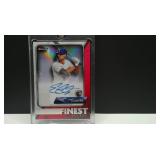 2024 TOPPS FINEST EVAN CARTER AUTO RC # FR-EC