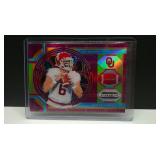 2019 SILVER PRIZM BAKER MAYFIELD # 22