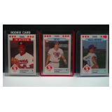 LOT OF 3 ASSORTED MINOR LEAGUE STAR CARDS SEE PICS