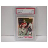 1982 TOPPS #489 JOE MONTANA PSA 7