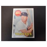 1969 TOPPS MICKEY MANTLE #500