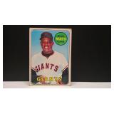 1969 TOPPS WILLIE MAYS / SOFT CORNERS SEE PICS