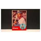 1963 TOPPS ERNIE BANKS # 380 / SEE PICS