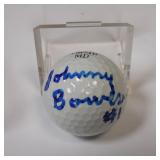 HOCKEY JOHNNY BOWER SIGNED GOLF BALL MAPLE LEAFS
