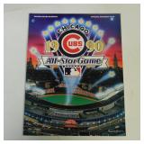 OFFICIAL 1990 MLB ALL STAR GAME PROGRAM CUBS