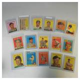 1958 TOPPS BASEBALL VINTAGE CARD LOT