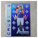 2018 PANINI R&S JOSH ALLEN CRUSADE ROOKIE CARD