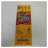 1996 ATLANTA SUMMER OLYMPICS BASEBALL FULL TICKET