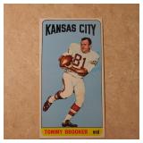 1965 TOPPS FOOTBALL #93 TOMMY BROOKER TALL BOY