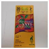 1996 ATLANTA SUMMER OLYMPICS TICKET STUB