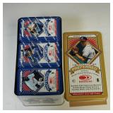 1997 DONRUSS PREFERRED GREG MADDUX TIN WITH PACKS