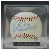 BEN BROUSSARD OFFICIAL LEAGUE SIGNED BASEBALL