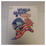 1980 OFFICIAL WORLD SERIES PROGRAM