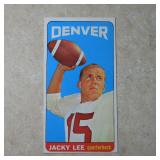 1965 TOPPS FOOTBALL #56 JACKY LEE TALL BOY