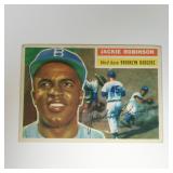 1956 TOPPS BASEBALL #30 JACKIE ROBINSON DODGERS