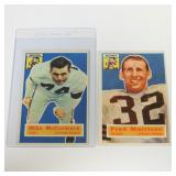 1956 TOPPS FOOTBALL CLEVELAND BROWNS LOT