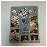 OFFICIAL 1990 MLB WORLD SERIES PROGRAM