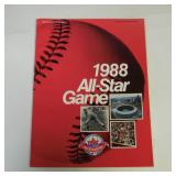 OFFICIAL 1988 MLB ALL STAR GAME PROGRAM CINCINNATI