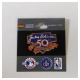 JACKIE ROBINSON 50TH ANNIVERSARY PIN 1947-1997