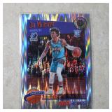 2019-20 HOOPS PS JA MORANT FLASH PRIZM ROOKIE CARD