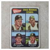 1965 TOPPS #526 JIM CATFISH HUNTER HI# ROOKIE CARD