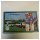 KING & HIS COURT SOFTBALL TEAM SIGNED FLAT