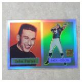 2000 TOPPS JOHNNY UNITAS 1957 REPRINT REFRACTOR
