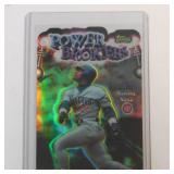 1999 TOPPS SAMMY SOSA POWER BROKERS REFRACTOR CUBS