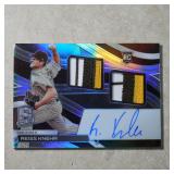 2022 SPECTRA REISS KNEHR ROOKIE PATCH AUTO PADRES